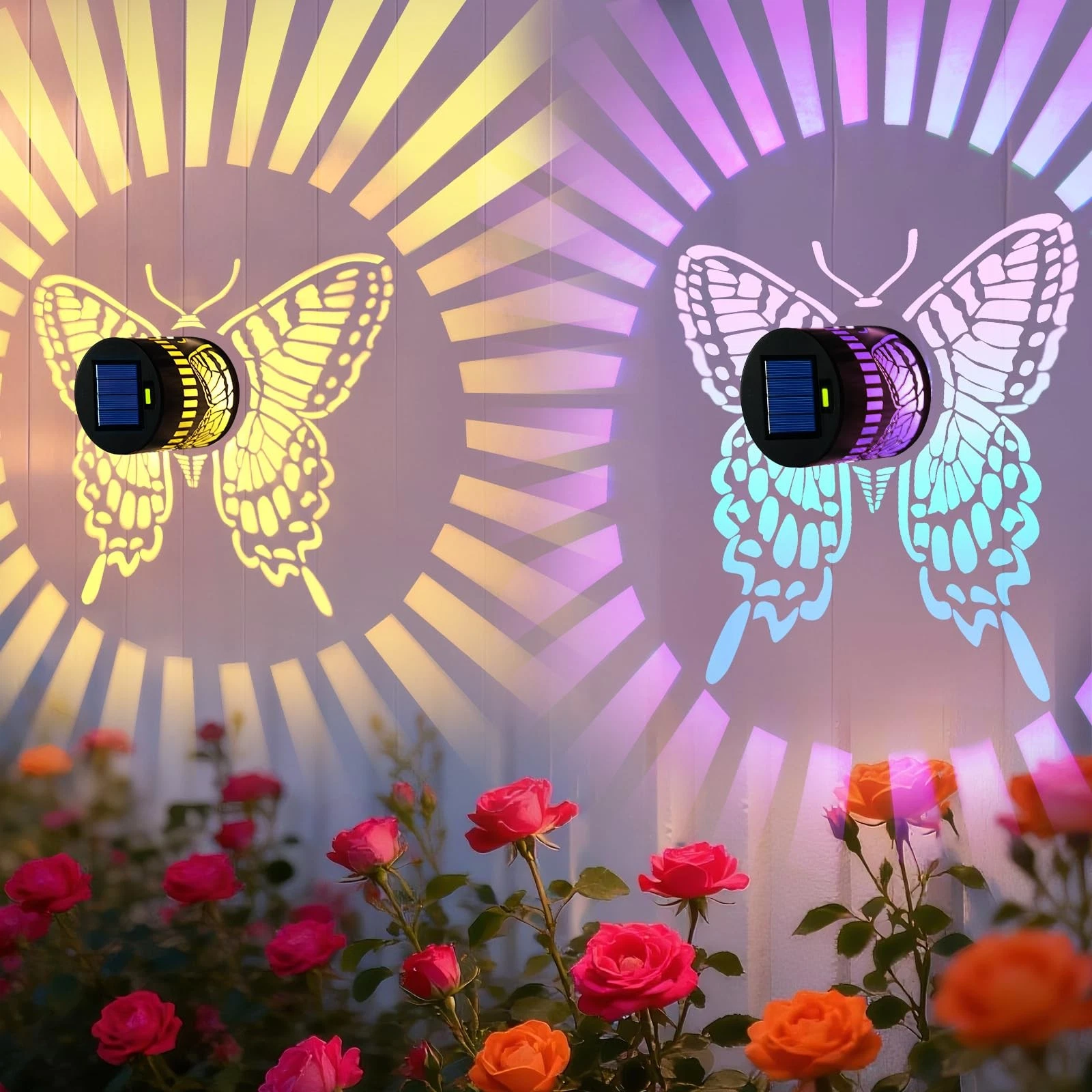 2 Pack Solar Fence Lights Outdoor Decorations, Butterfly Mini Solar Lights wi...
Opens in a new wind