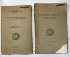 Smithsonian Museum Bulletin #137, 163 Primitive Weapons, American European Sword