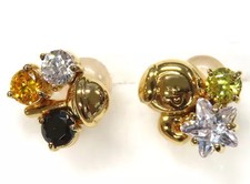 Pendientes Samantha Thavasa BT21 Chimmy Plata Asimétricos Colaboración BTS