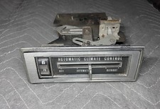 1966 Cadillac Oem Automatic Climate Control Instrument Slider Head Unit