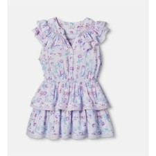 LoveShackFancy x Target Lou Double Ruffle Mini Dress Size Large