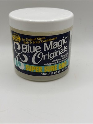 Blue Magic Super Sure Hair Growth Product, 12 Fl Oz (Pack of 1), B005I4QCK0 