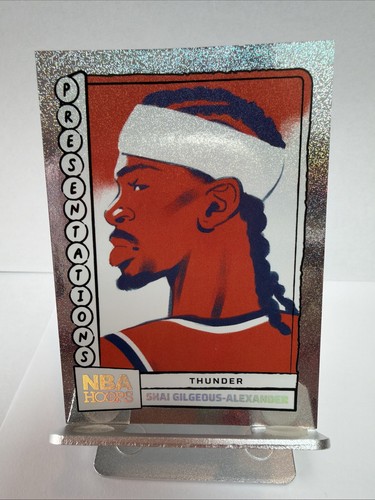 2024-25 Panini NBA Hoops Presentations Shai Gilgeous-Alexander #6 SSP Case Hit