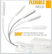 Rechargeable LED Clip-On Book Light