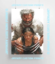Wolverine X-23 Laura Kinney X-men Poster Print - No Frame
