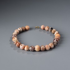 Near Eastern Etched Carnelian Beads with Rare Patterns (25 pcs)