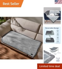 Cozy Waterproof Pet Blanket - Machine Washable Reversible Cover for Medium Dogs