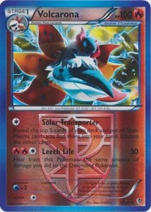 Volcarona (Team Plasma) 13/101 Plasma Blast Reverse Holo Rare
