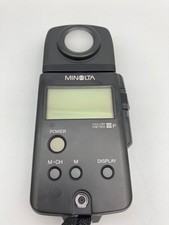 Minolta Color Meter III F Color Temperature Meter Power-On Only Tested Japan