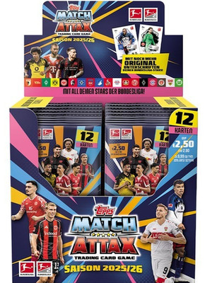 Topps Match Attax 25/26 Bundesliga 2025/2026 - Einzelkarten aussuchen 235-482