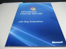 Microsoft Windows Home Server   120-Day Evaluation   Complete   DVD/CD   Key
