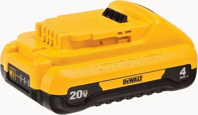 DEWALT DCB240 20V MAX 4Ah Lithium Ion Compact Battery Rechargeable Fuel Gauge