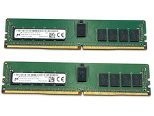 32GB KIT 2X16GB 2Rx8 DDR-4 2400T ECC REG. Micron MTA18ASF2G72PDZ-2G3B1IK