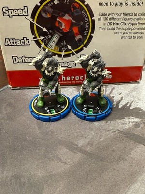 Heroclix Lot of 2 Doomsday #93 #94 2002 Hypertime DC 1 EAF2