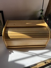 MARKA KEMENSSTEIN DREWNO/BAMBUS ROLL TOP CHLEBAK DUŻY 16" rdzeń babci