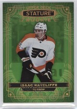 2022-23 Upper Deck Stature Rookies Green 22/99 Isaac Ratcliffe #185 z7j
