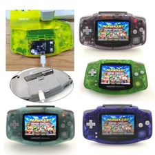 Rechargeable Nintendo GameBoy Advance Game Console with iPS V2 Backlight Mod