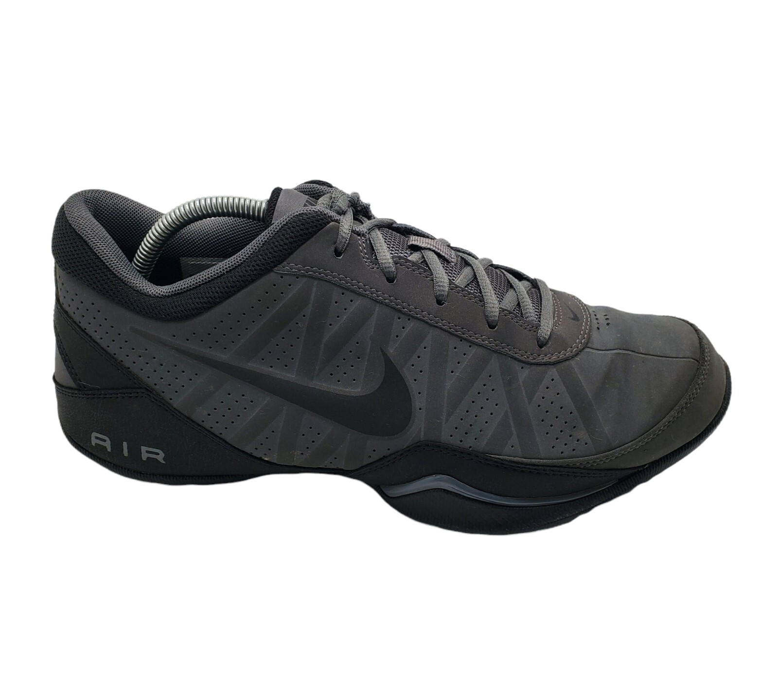 Nike Mens Air Ring Leader Low 488102-002 Gray Black Running Shoes Low Top Sz 10 | eBay Nike Mens Air Ring Leader Low 488102-002 Gray Black Running Shoes Low Top Sz 10 | Ebay