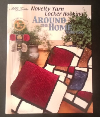 #ad MCG Novelty Yarn Locker Hooking Around the Home Made Easy $12.00