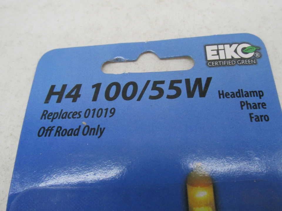 6263 New Eiko Headlamp H4 100/55W Heavy Duty Off Road W8046 - Image 4 of 4