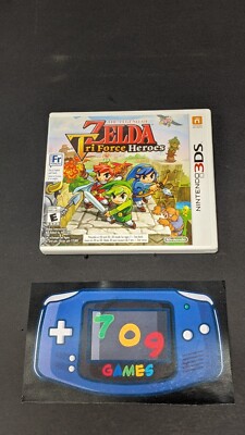 Legend of Zelda: Tri Force Heroes (Nintendo 3DS, 2015) DS