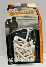 Pride Professional Tee System Evolution Mini Plastic 1 1/2" Golf Tees 30 ct