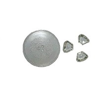 Piatto in vetro per microonde Ø 255mm adattabile **Daewoo - Galanz** 3517203600
