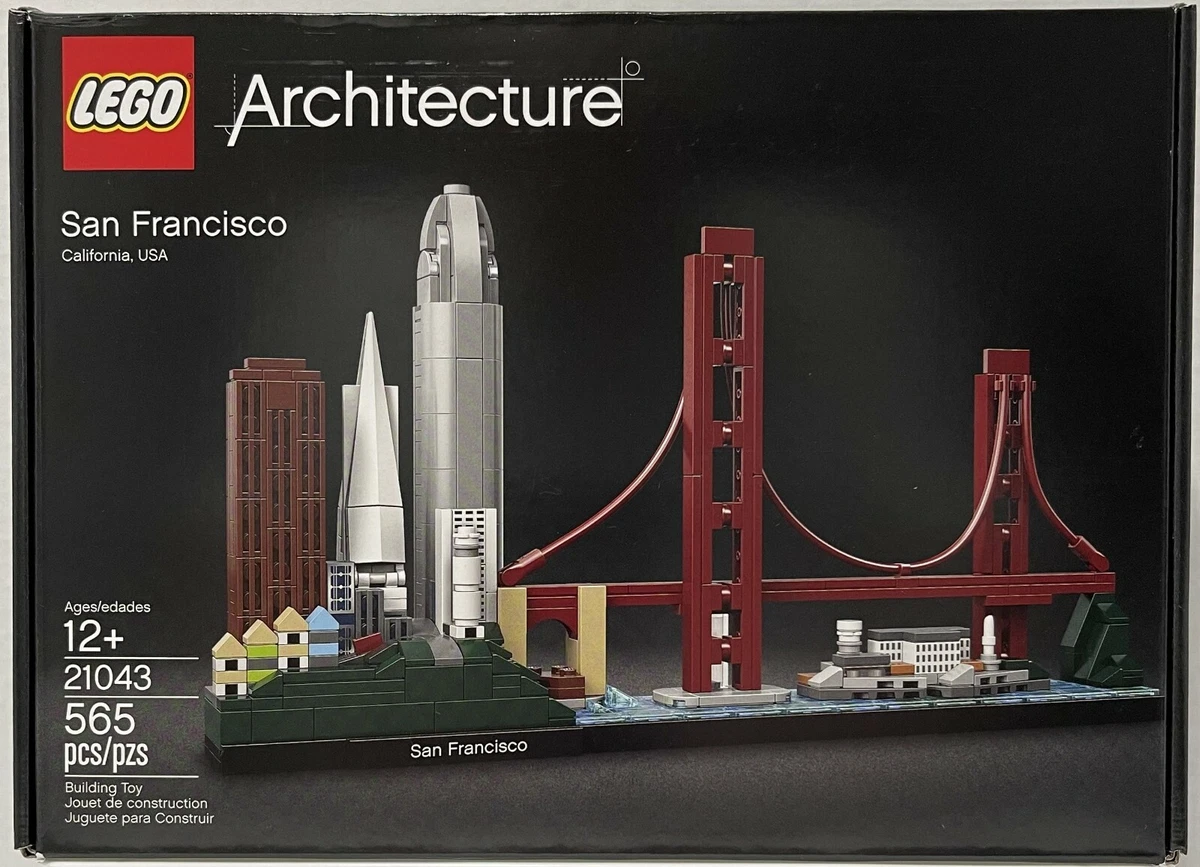 LEGO Architecture San Francisco 21043 565pcs 12 RETIRED SET
