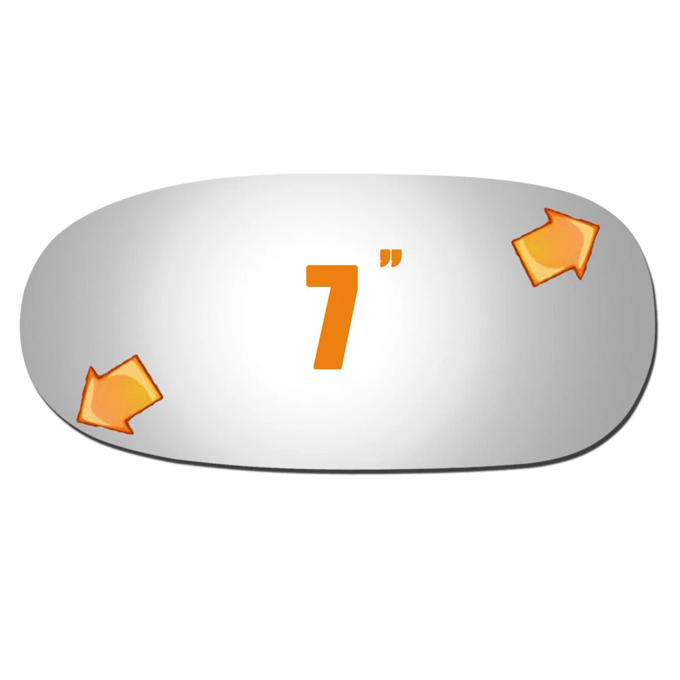 Repuesto de cristal espejo retrovisor para Chevrolet Corvette 1998-03 conductor lado izquierdo plano derecho Foto 2 de 4