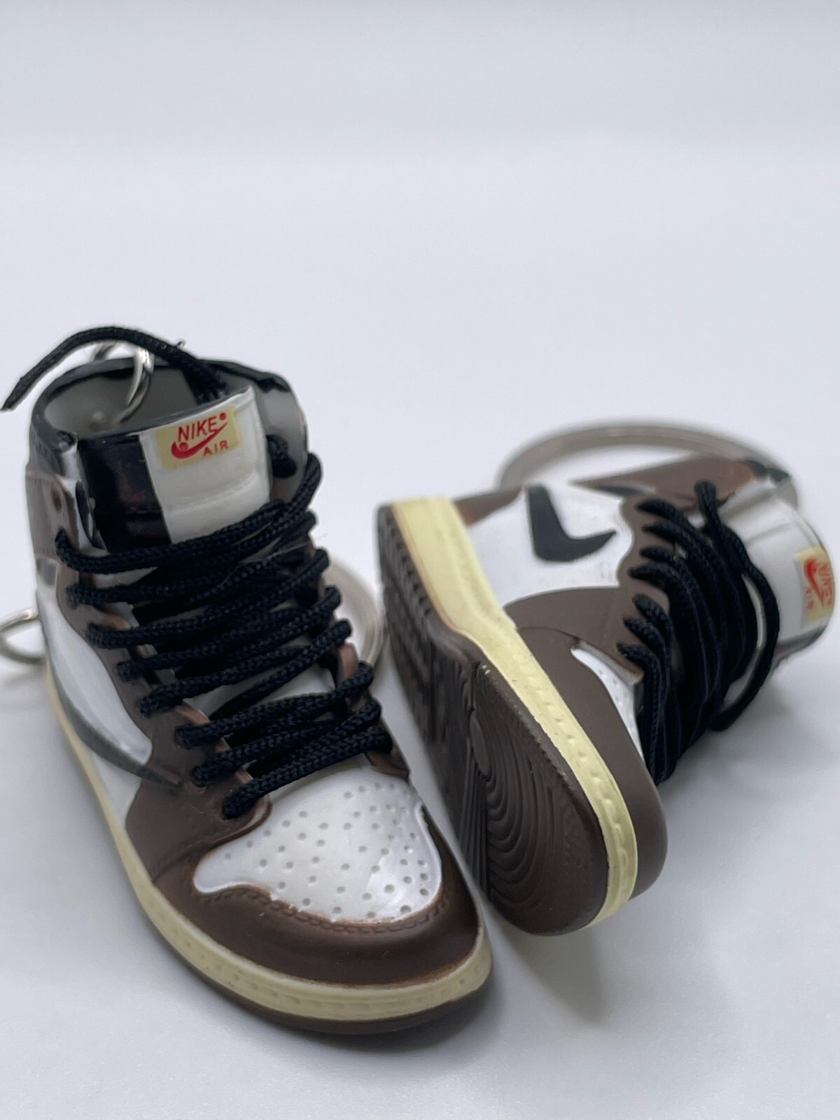 New Mini 3D Air Jordan 1 Nike sneaker shoes keychain Hand-painted  u0026#034;Cactusu0026#034; | eBay