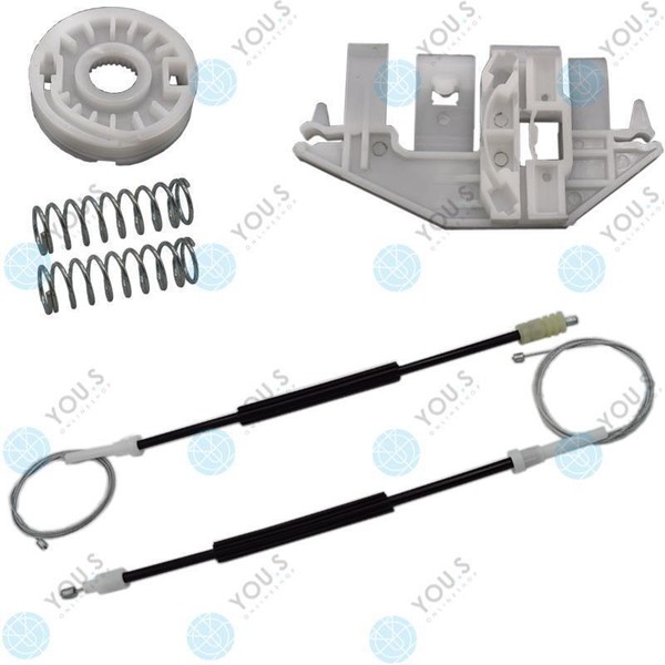 FüR Peugeot 406 Break Elektr. Fensterheber Reparatursatz Seilzug - Vorne Rechts-image