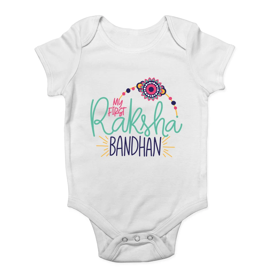 BABY ORIGINALS My First Raksha Bandhan Baby Weste Hindu Festival Body Jungen Mädchen Geschenk