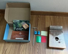 Kalimba 17 Keys Kalimba Wooden Thumb Piano Potable Percussion Finger Piano