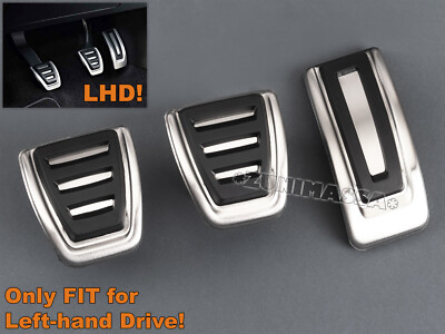 für AUDI A1 GB A2 A3 8V 8Y Q2 Q3 F3 TT FV PEDALSET PEDALE PEDALKAPPEN ABDECKUNG