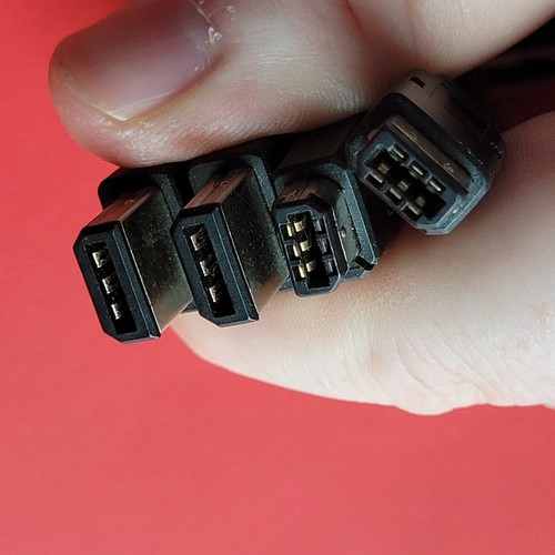 4 Way Link Cable Game Boy 3rd Unbrand Accessory for Printer Pokemon More GBC GBA - Picture 5 of 5