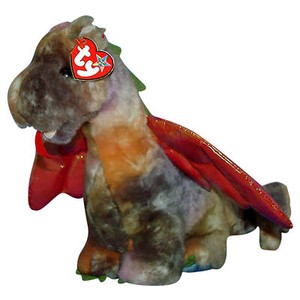 Ty Large Plush Beanie Buddy - Dragon Scorch MWMT 8421093656 | eBay