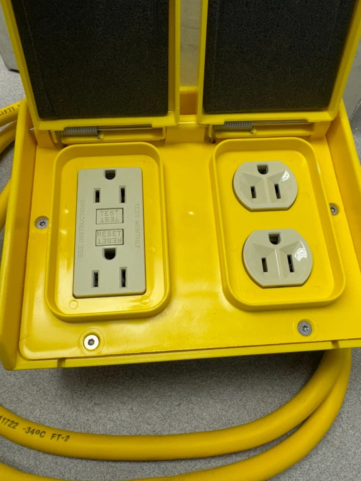 NUEVO EN CAJA PASS & SEYMOUR PORTÁTIL GFCI 15AMP 125V. OUTLET PS150-S Foto 3 de 4