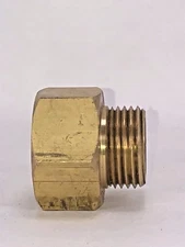 1" female NPT pipe X 3/4" GHT  adapt your 1" male pipe to standard garden hose