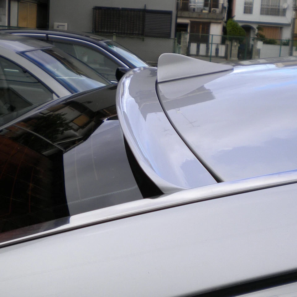 Matte Black Fits For Buick Regal 4th Sedan B Type Roof Lip Spoiler PUF 97-04 - Image 2 of 4