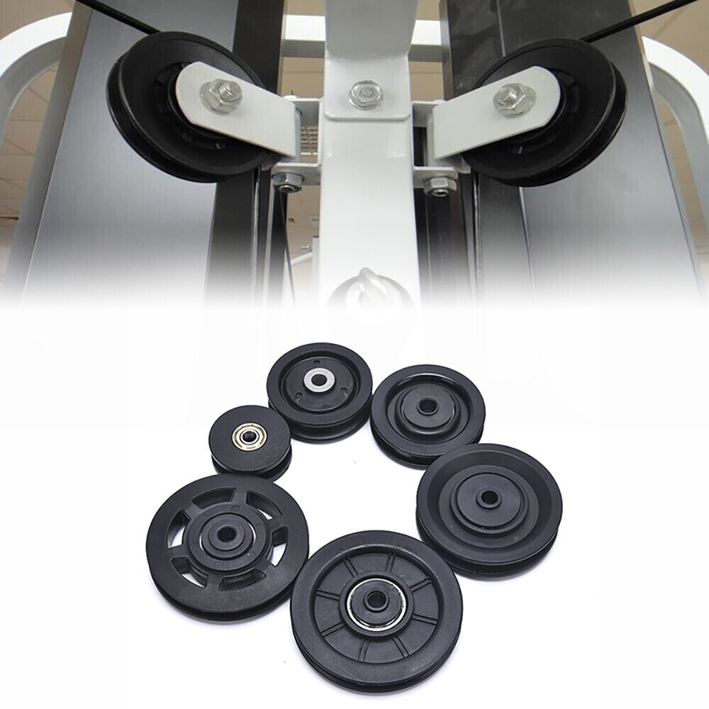 Cable de polea de rodamiento de nailon universal para gimnasio accesorios de equipo de fitness