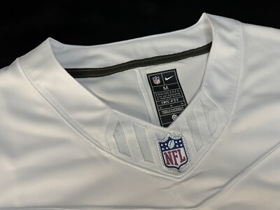 Medium Maxx Crosby #98 Vapor FUSE Jersey White Elite Quality Las