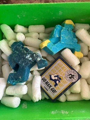 LUSH KITCHEN EXCLUSIVE GO MAN GO SOAP~ RUNNER BATH BOMB~RUNNING MAN PIN LIMITED