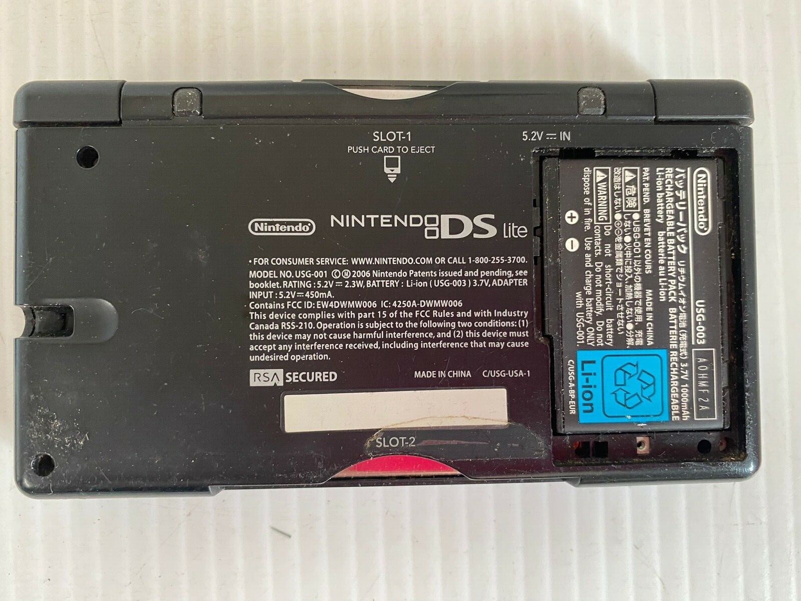 Nintendo DS Lite Blue + 4 Games!!! PLESE READ DESCRIPTION | eBay