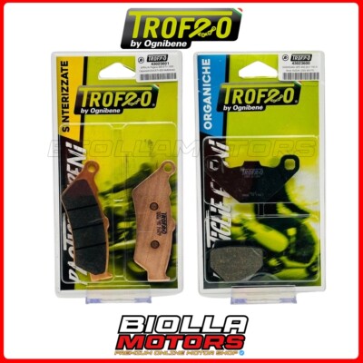 1996 APRILIA STARCK 650 TROPHY BRAKE PAD KIT FRONT + REAR 430256
