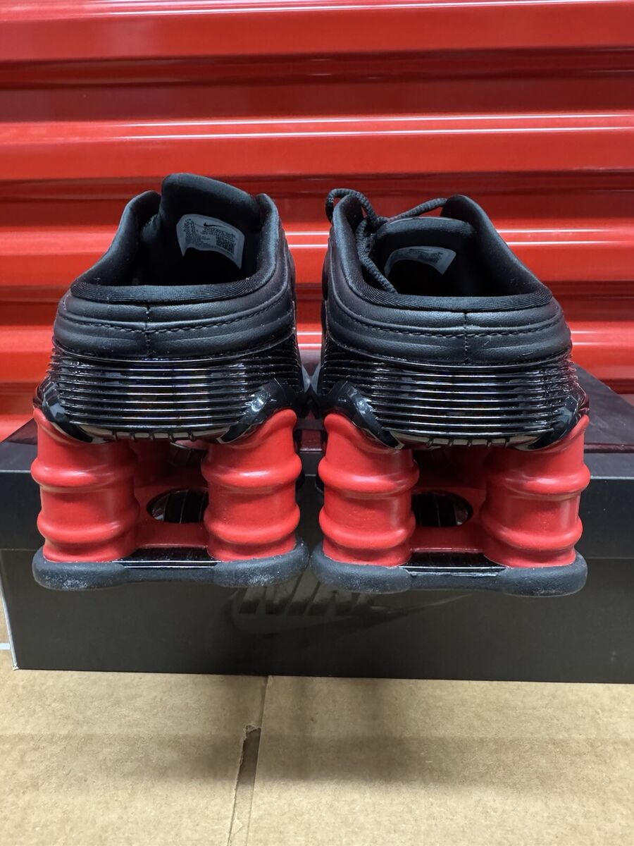 Nike x Martine Rose Shox MR4 Wmns 13.5 /Mens 12 Black Silver Nike x Martine Rose Shox MR4 Wmns 13.5 /Mens 12 Black Silver