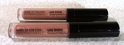 Make Up For Ever Lab Shine - Diamond Collection - D16 - Lot of (2) - .09 oz.ea.