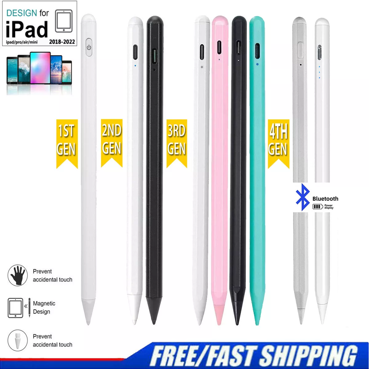 Apple Pencil comparison (+ 3rd party stylus) : r/ipad