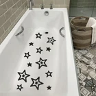 5 Sets of Anti Slip Stickers Star Bath Shower Grip Non-Slip Safety Floor 15pcs