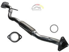 Flexrohr Auspuff MITTE Abgasrohr  EDELSTAHL für NISSAN ALMERA TINO (V10) 1,8