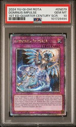 Dominus Impulse ROTA-EN079 Rage of the Abyss 1st Edition Secret Rare